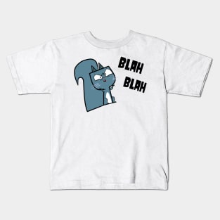 TD Squirrel - Blah Blah Kids T-Shirt